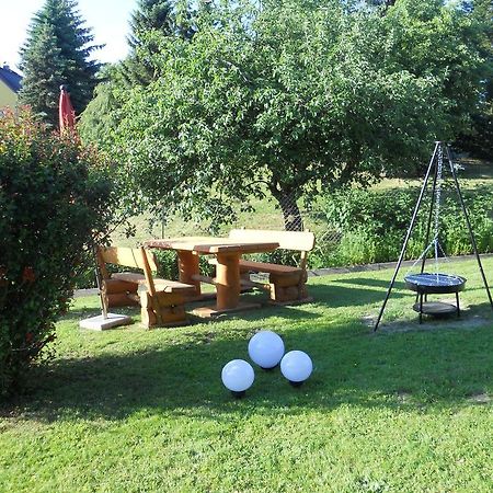 Ferienhaus Zittau Oberlausitz & Ferienwohnung Am Hamann Berg Eksteriør billede